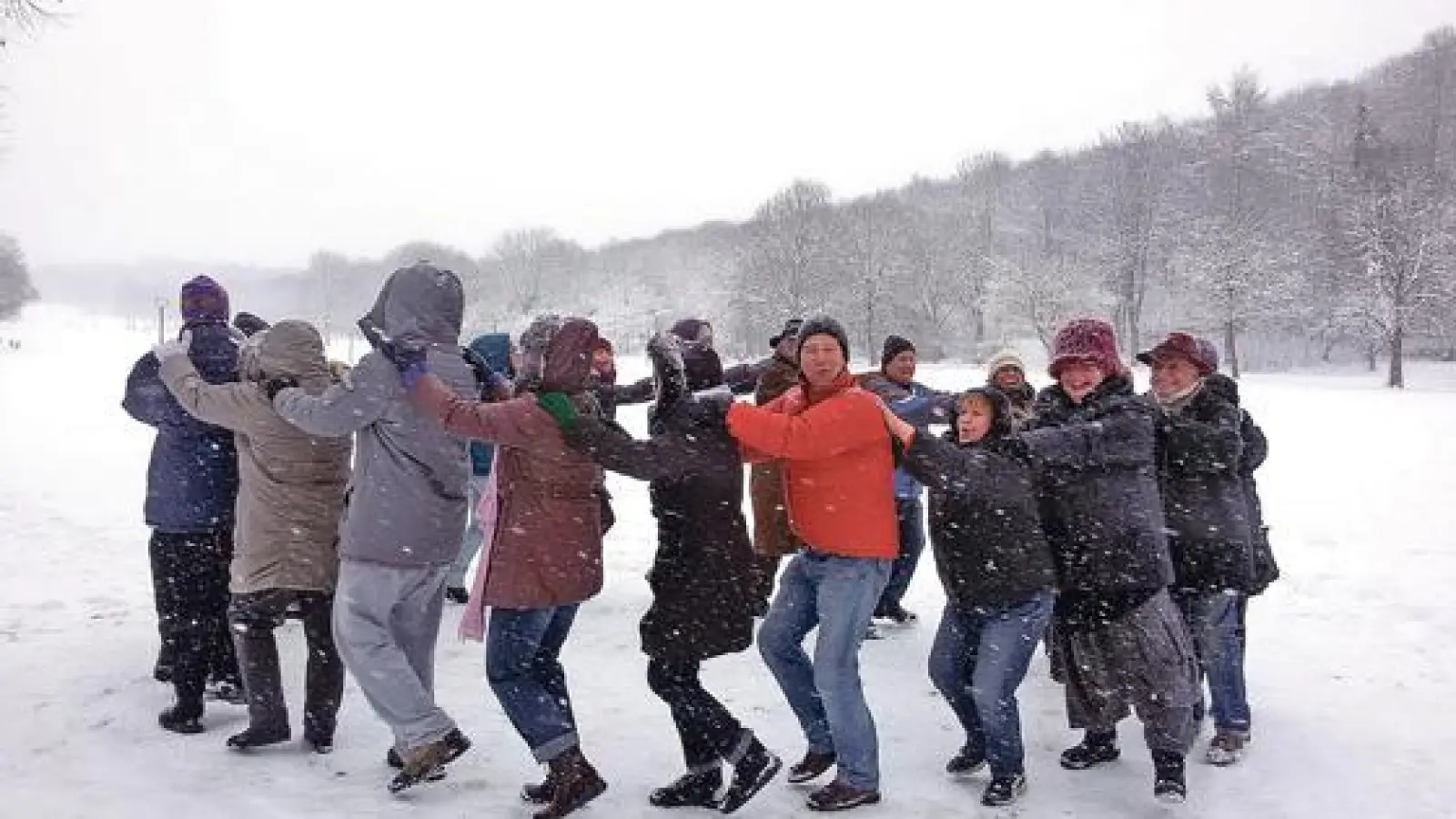 So ist nicht nur im Fasching gute Laune garantiert: »Polonaise« unter der Leitung von Claudia Lesch.	 (Foto: CL)