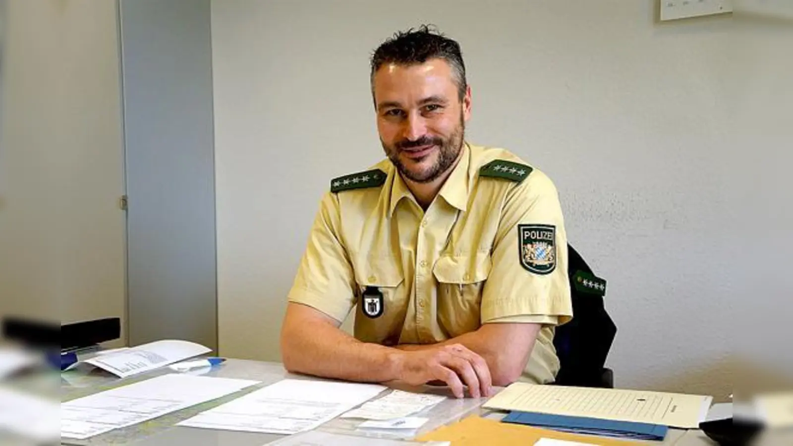 Kriminalhauptkommissar Alexander Scharpegge ist der neue Dienststellenleiter der PI 23, die zuständig für Giesing und Harlaching ist.	 (Foto: hw)