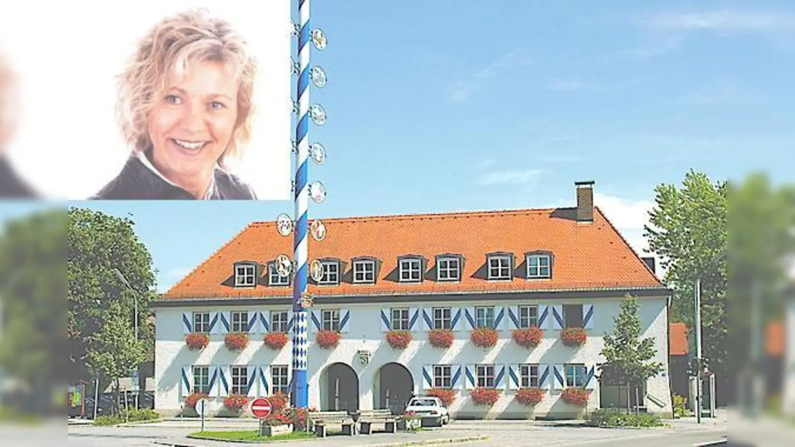 Gemeinderätin Elisabeth Tuschter und weitere Marktfrauen wollen den Glonner Marktplatz neu gestalten  auf eigene Kosten. 	 (Fotos: Gemeinde/Privat)