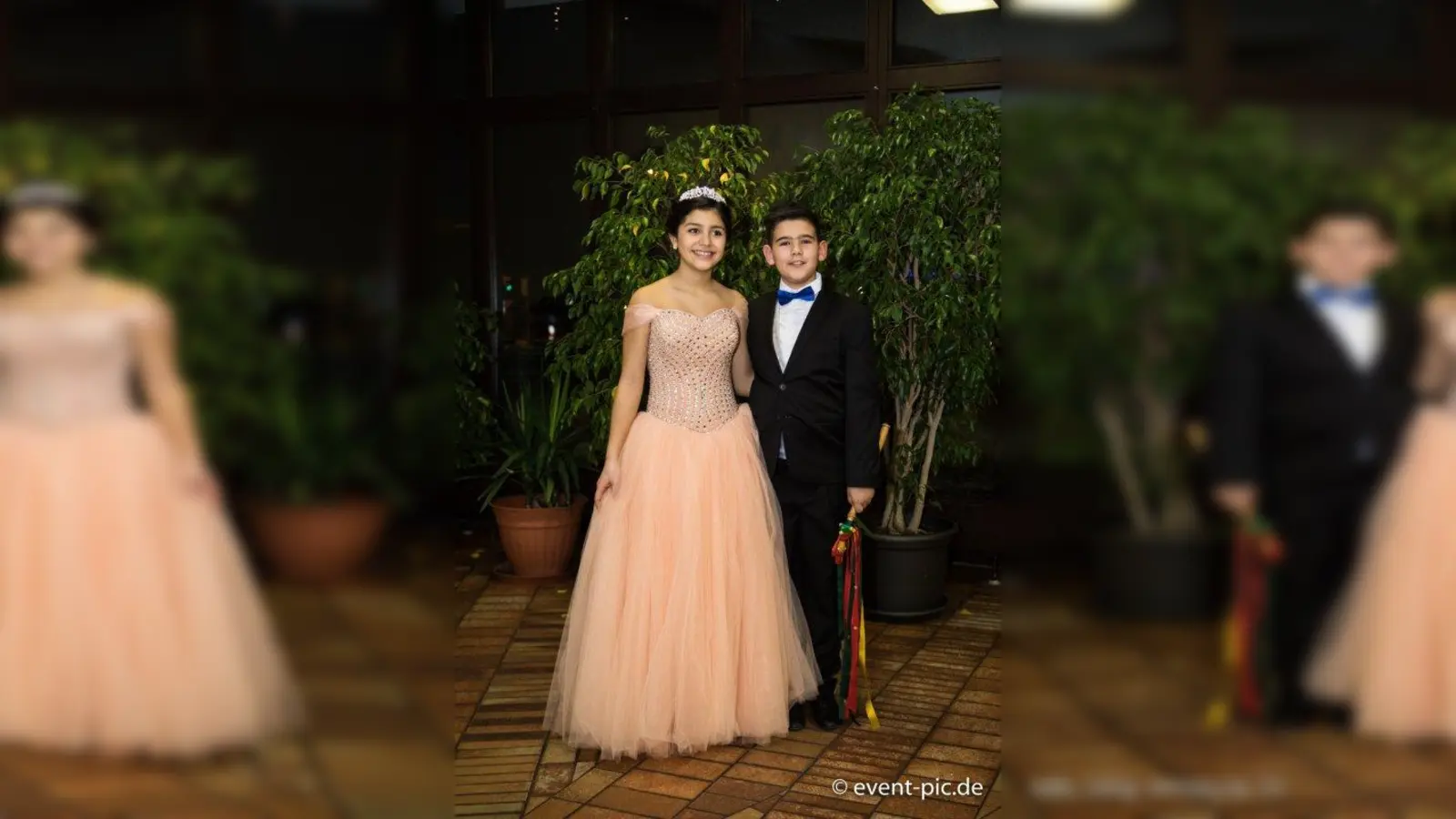 Das neue Karlsfelder Kinderprinzenpaar: Ilayda I. und Benjamin II. (Foto: OFC)