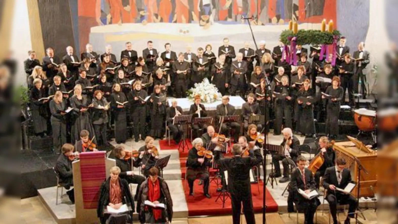 Am 25. März erklingt Mozarts Requiem in der St. Bernhardskirche.	 (Foto: Chorgemeinschaft St. Bernhard)