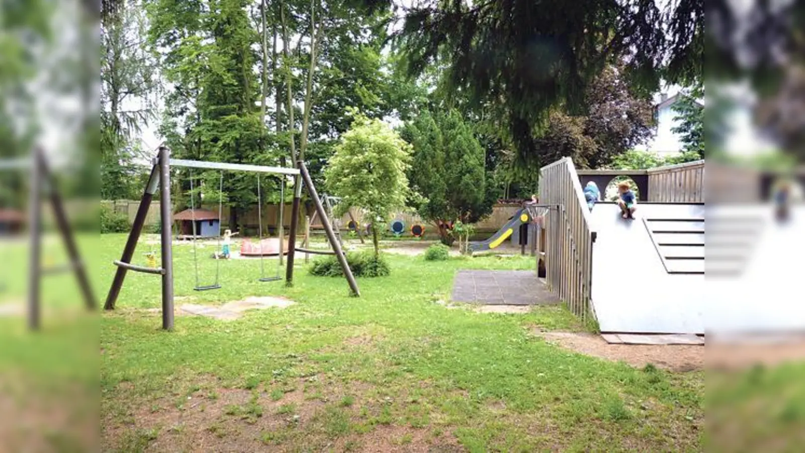 Der Garten bietet den Zwergerln eine jede Menge Ablenkung und Zerstreuung.	 (Foto: VA)