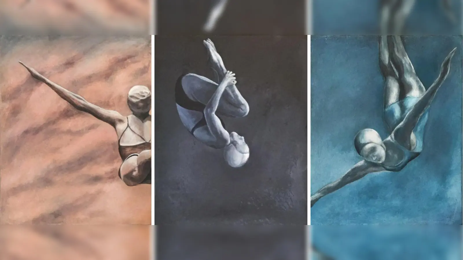 Die Malgruppe "Farbwechsel" stellt demnächst im Gemeindehaus der Jubilatekirche aus. (Foto: VA)