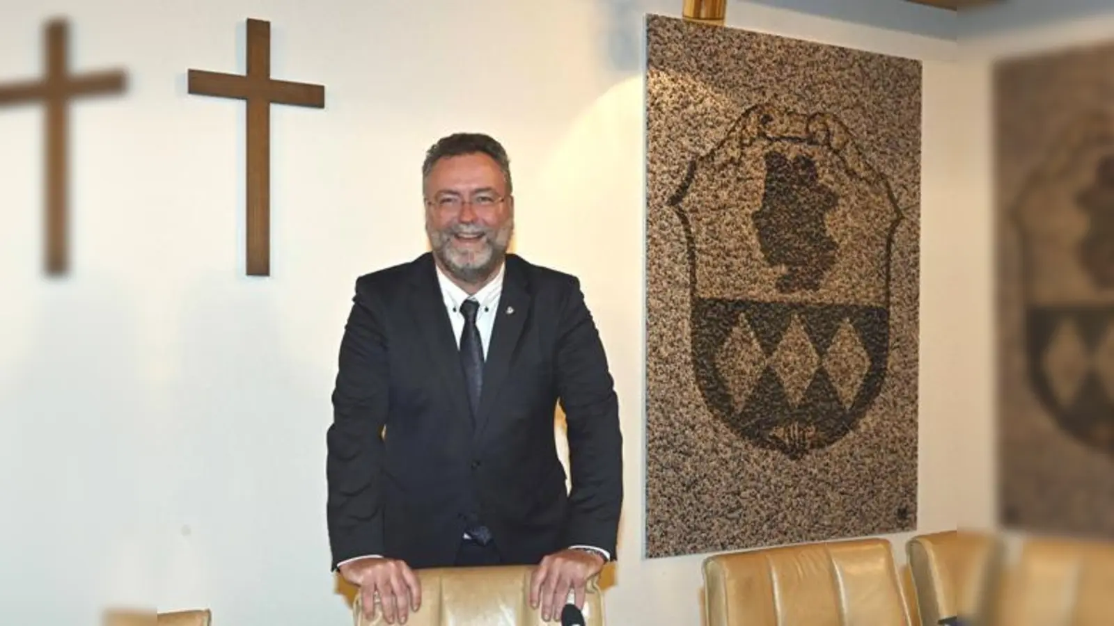 Dr. Alexander Greulich, Erster Bürgermeister Ismaning.  (Foto: Ursula Baumgart)