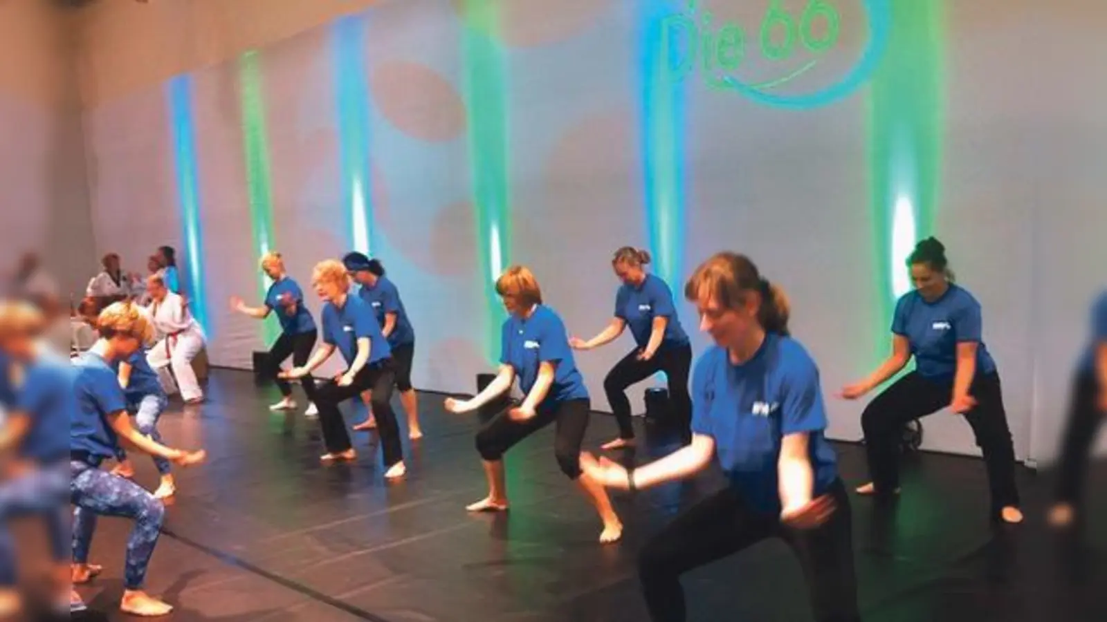 Der SVN präsentierte auf der Messe »Die 66« sein vielfältiges Fitness- und Gymnastikprogramm.	 (Foto: privat)