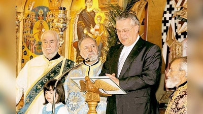 Innenminister Joachim Herrmann kam als Vertreter der Staatsregierung.	 (Foto: Gemeinde)
