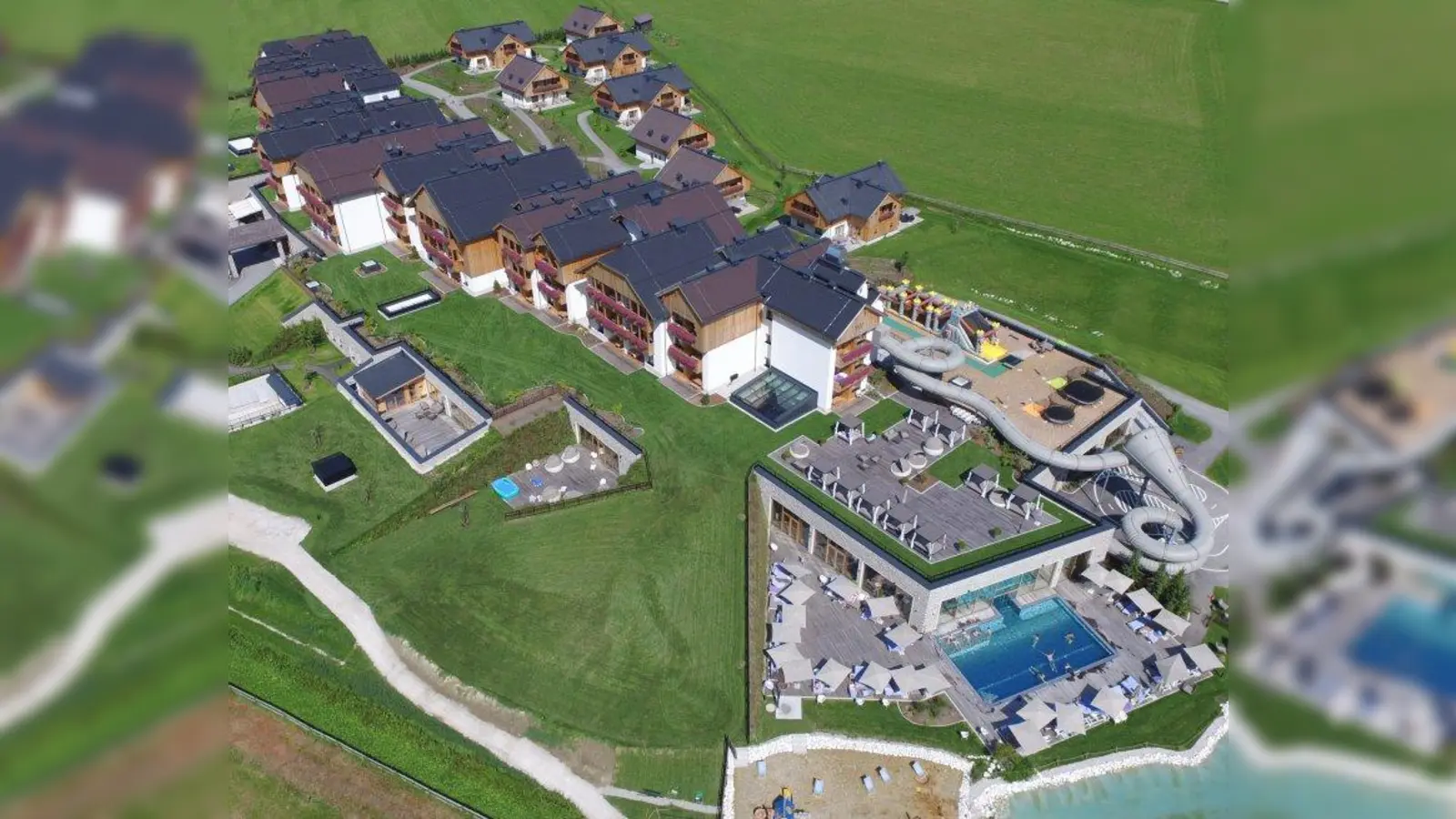 Großzügig angelegt mit viel Platz zum Spielen und Entdecken: das neue Leading Family Hotel &amp; Resort Dachsteinkönig<b></b>s. (Foto: © Dachsteinkönig)