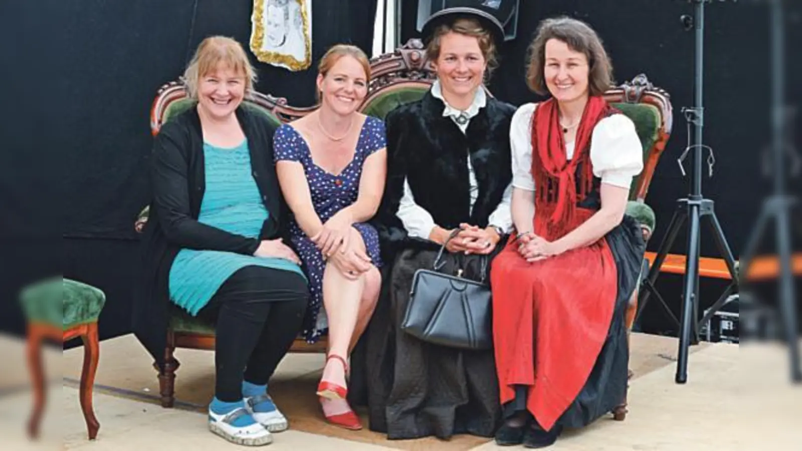 Die Vorstandsmitglieder Kerstin Schmäling, Franziska Ahlborn, Gerlinde Berger und Maria Riedl (v. l.).  (Foto: Schule)