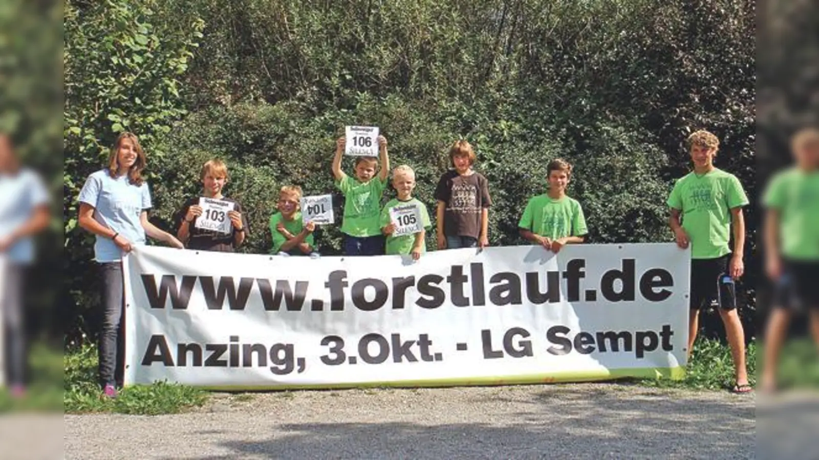 Alle Altersgruppen kommen am 3. Oktober beim Forstlauf der LG Sempt auf ihre Kosten.	 (Foto: VA)