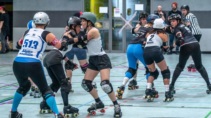 Die Munich Rolling Rebels treten in gleich zwei Spielen vor heimischer Kulisse an. (Foto: Munich Rolling Rebels)
