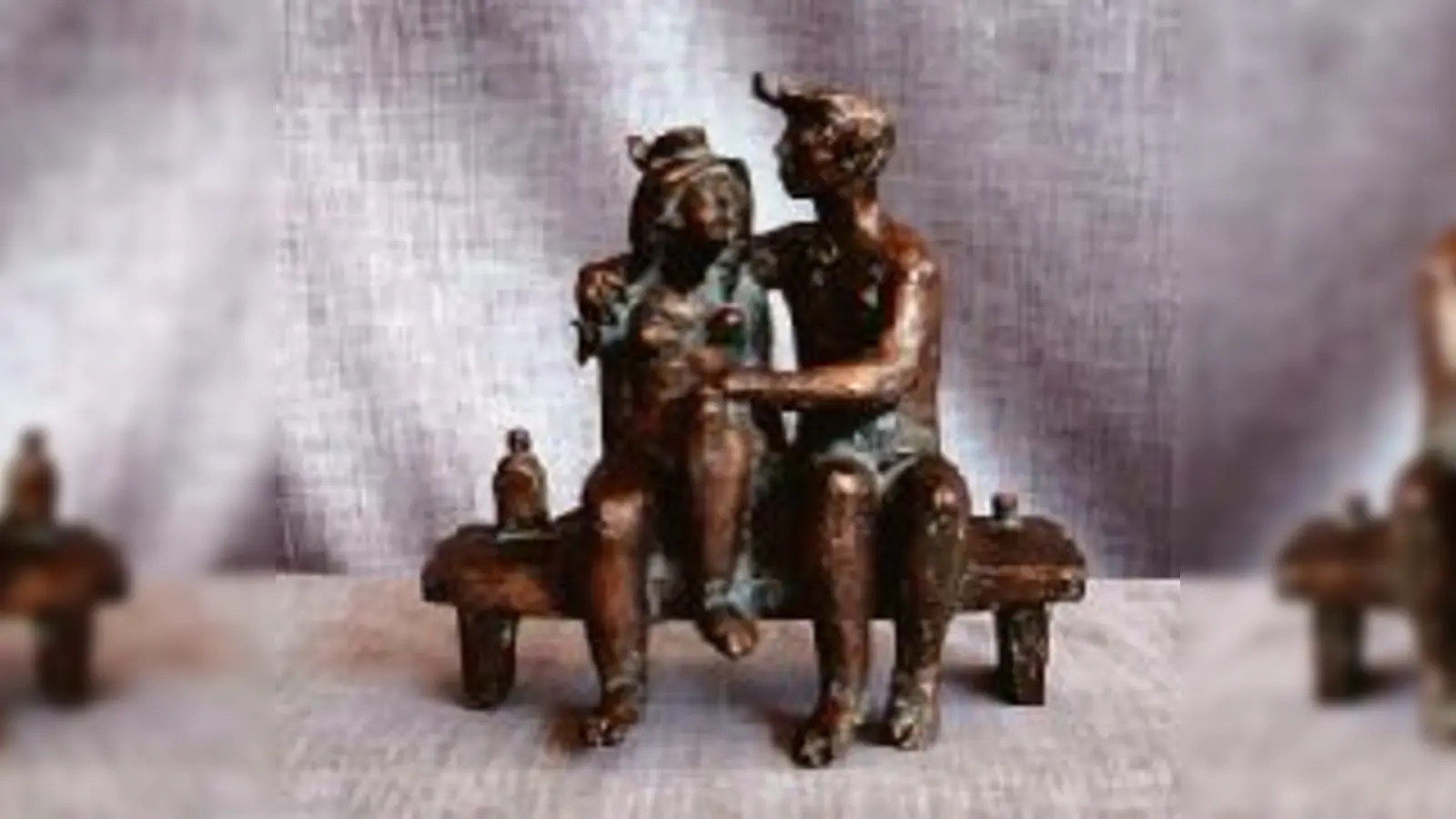 »Faunpärchen« aus dem Jahr 1952 von Marlene Neubauer-Woerner.  (Foto: VA)