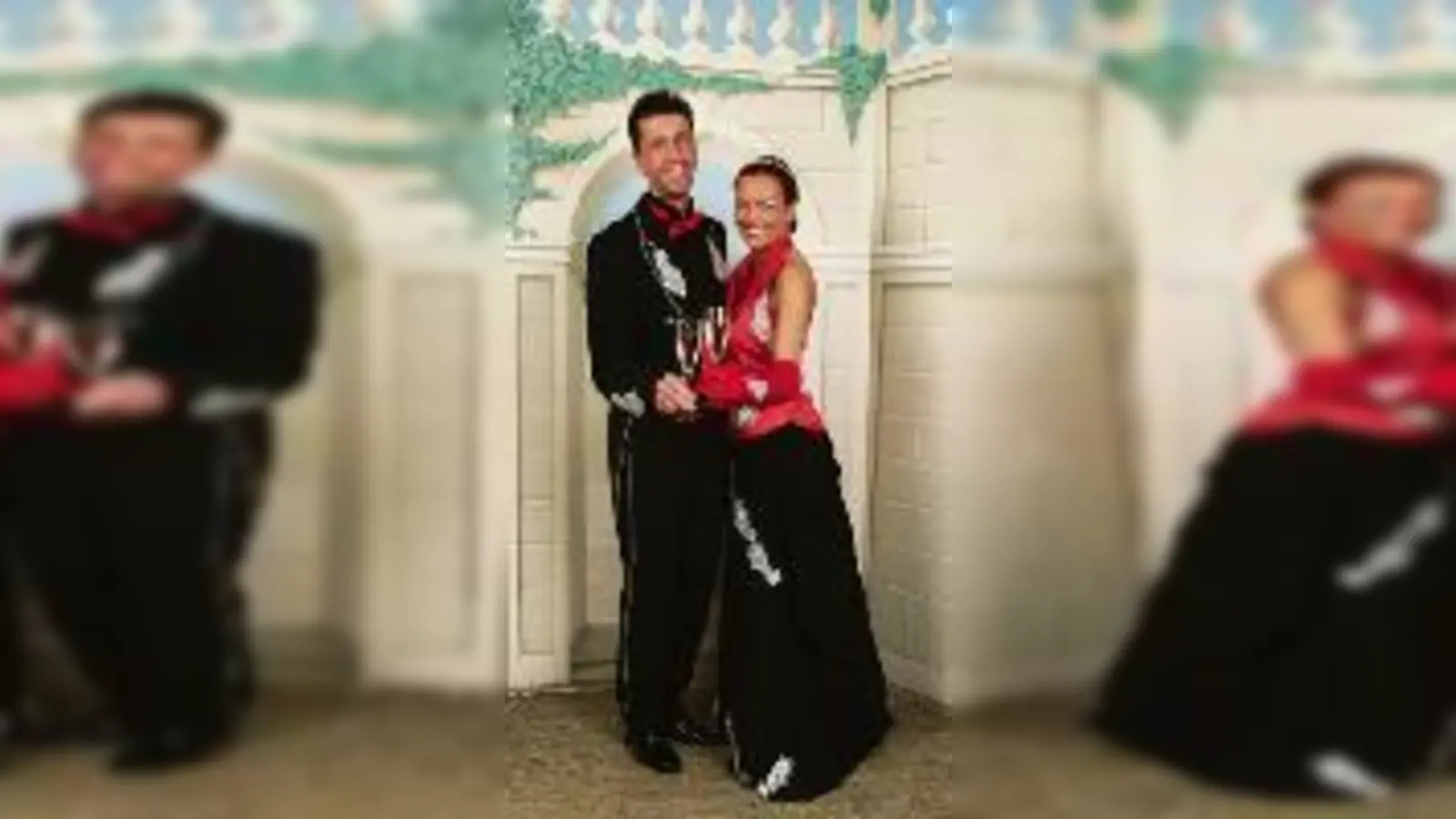 Christian I. und Corina I. begleiten Moosachs Bürger durch den diesjährigen Fasching.      (Foto: Photo Lehrer)