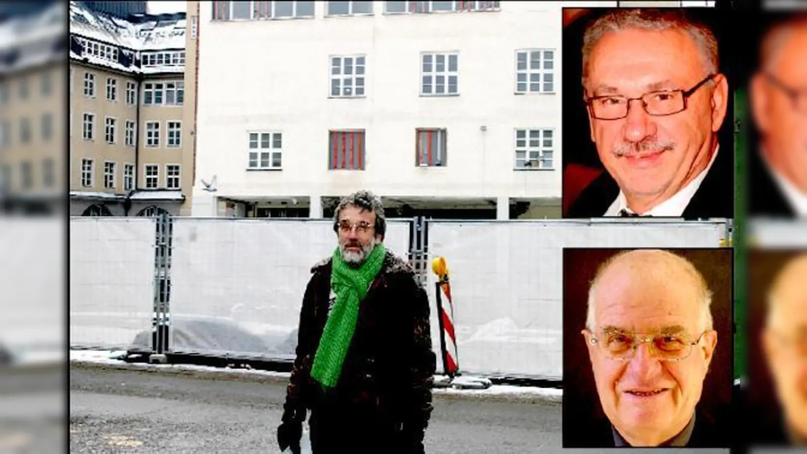 Die BA-Chefs Wolfgang Püschel (gr. Foto), Alexander Miklosy (kl. Foto oben) und Oskar Holl haben 2011 viele »offene Baustellen«.	 (Foto: scy/A. Miklosy/privat)