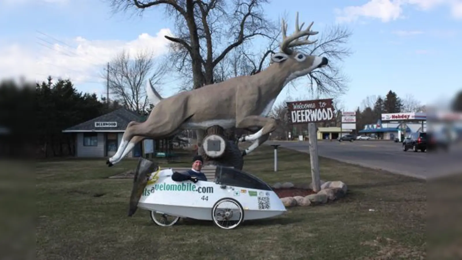Mit dem Liegerad 3000 Kilometer entlang des Mississippi: Thomas Bauer hat dieses Kunststück vollbracht.	 (Foto: VA)