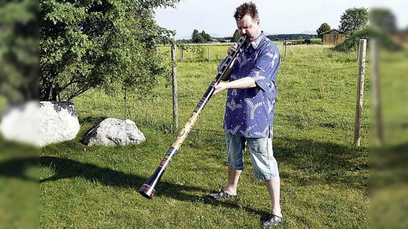 Das P.R.O Otterfing bietet Ende März einen Kurs im Didgeridoo-Spielen an.  	 (Foto: VA)