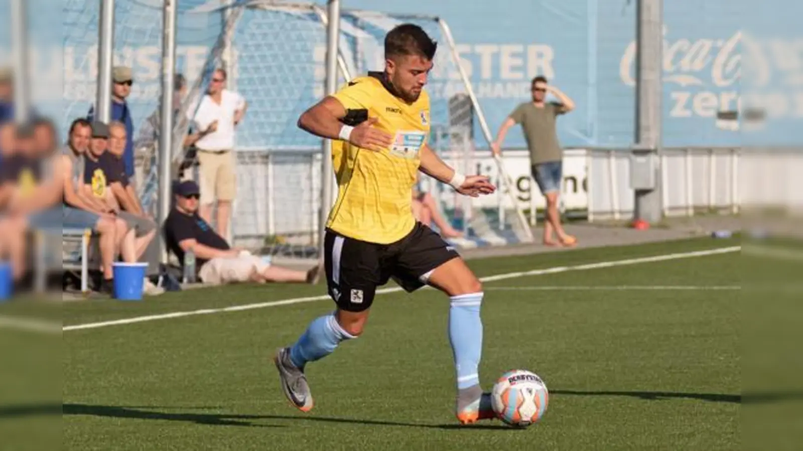 Erster Saisontreffer: Onur Türedi.  (Foto: Anne Wild)