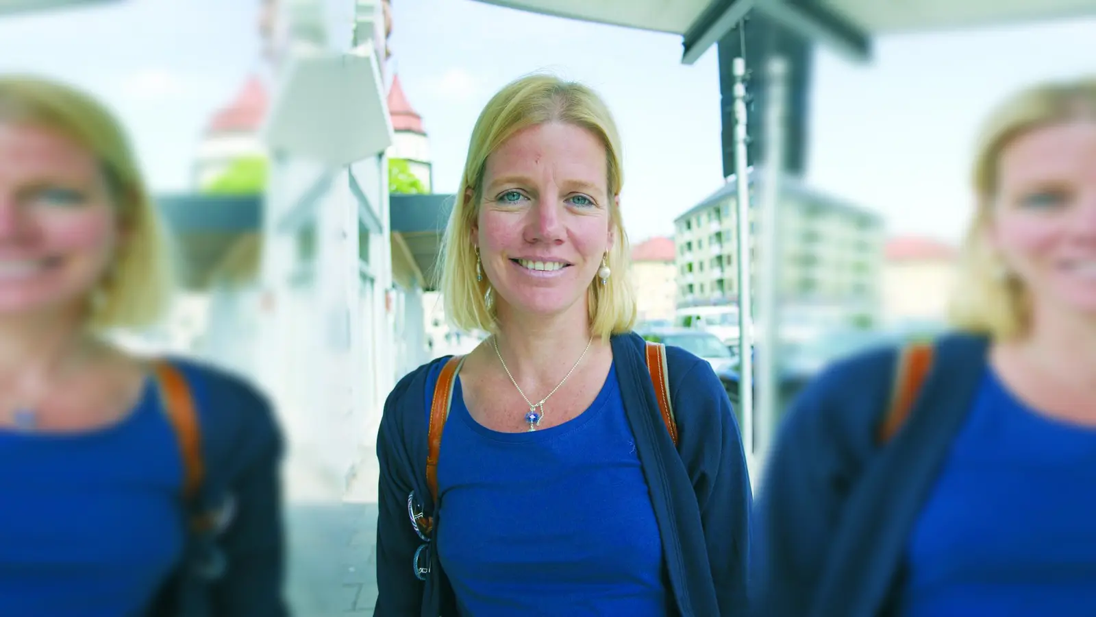 Susanne Bergsteiner, Neuhausen: „Ich bin überzeugte Fahrradfahrerin! Naja, ich gebe zu, dass ich zum Fahrrad greife, weil ich schlicht und einfach kein Auto habe. Aber eigentlich brauche ich auch keins. Vor allem in der Stadt ist man mit dem Fahrrad sowieso viel schneller am Ziel.“ (Foto: cf)