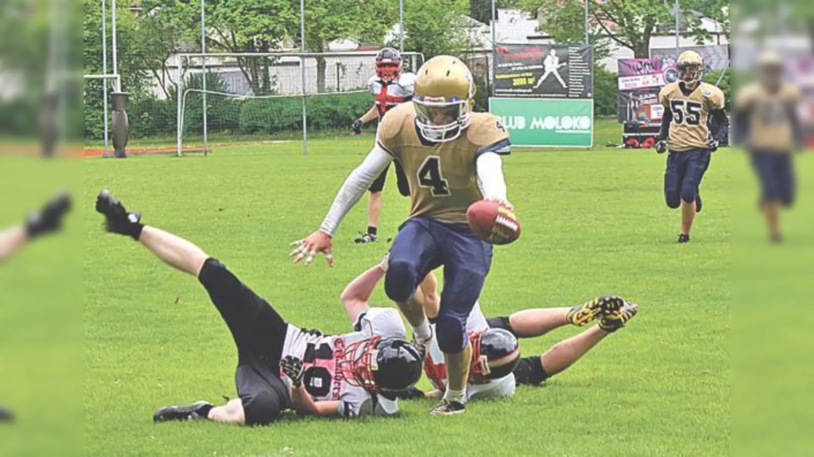 Erstes  (Foto: Die Erding Junior Bulls spielen am Samstag gegen die Oberpfalz Spartans. 	Verein)