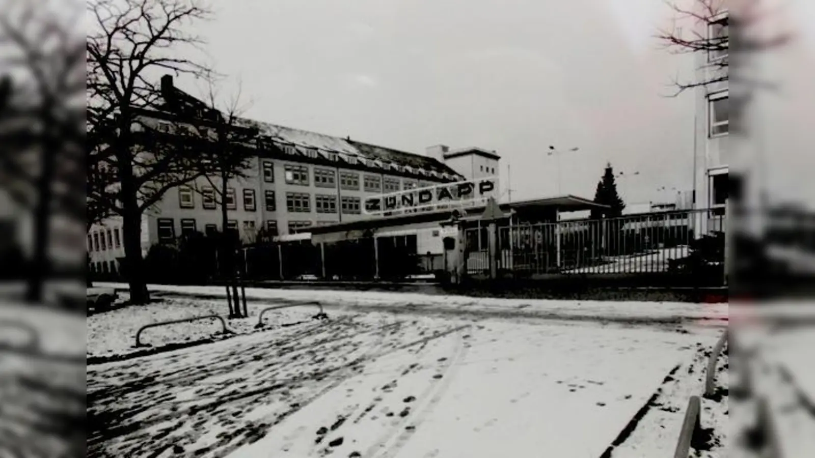Die Zündapp-Werke in der Anzinger Straße 1, in ­Ramersdorf. 	 (Foto: Arbeitskreis Stadtteilgeschichte)