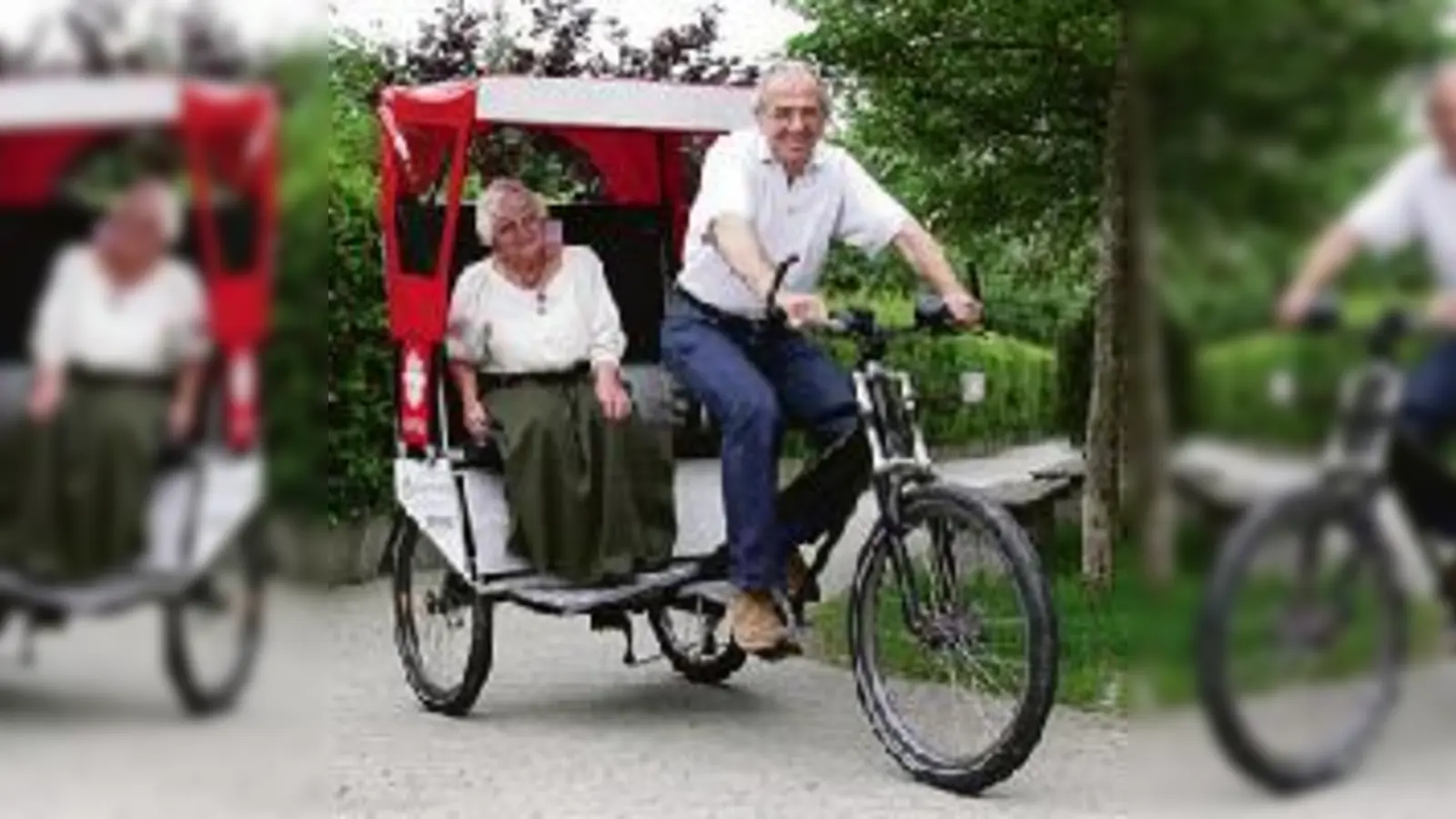 Solch ein flottes »Seniorentaxi«, wie es das ASZ in Obermenzing besitzt, hätte man in Moosach auch gerne. Doch noch fehlt das Geld dafür.	 (Foto: Privat)