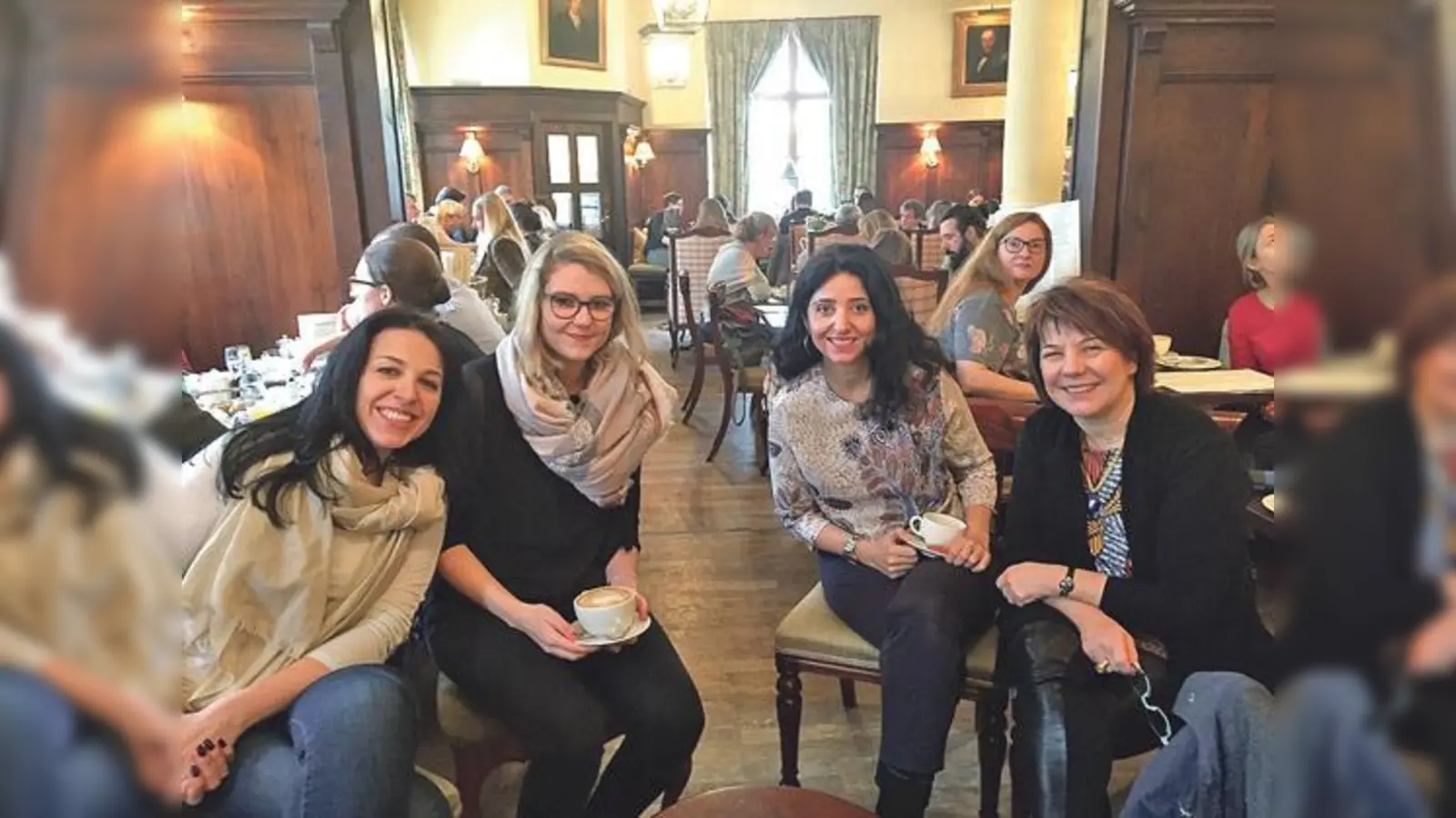 (v.l.n.r.): Anastasia Ivanova, Sarah Göhler, Özlem Sarikaya und Diana Stachowitz.  (Foto: privat)