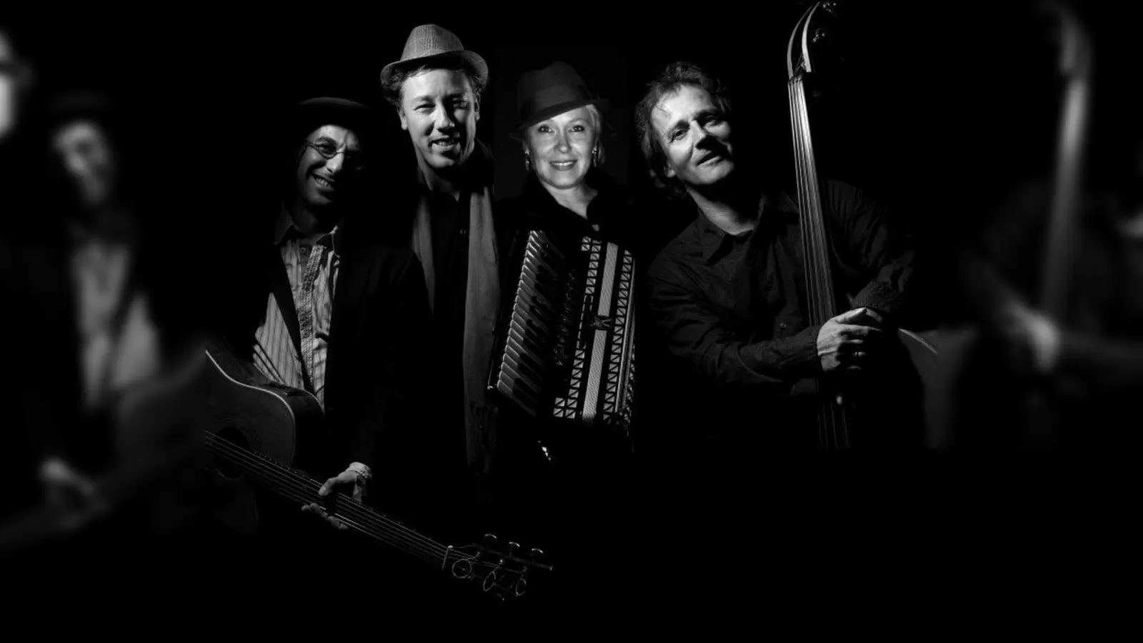 Folks sind: Claudia Rucker, Jörg Müller, Ben Leinenbach und Robert Winkler. (Foto: pi)