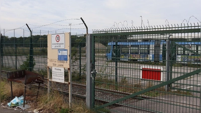 Mehr Platz für Trambahnen: Der neue Betriebshof an der Ständlerstraße, der auf dem Stadtwerke-Gelände entsteht, soll Anfang der 2030er Jahre fertig sein. (Foto: bas)