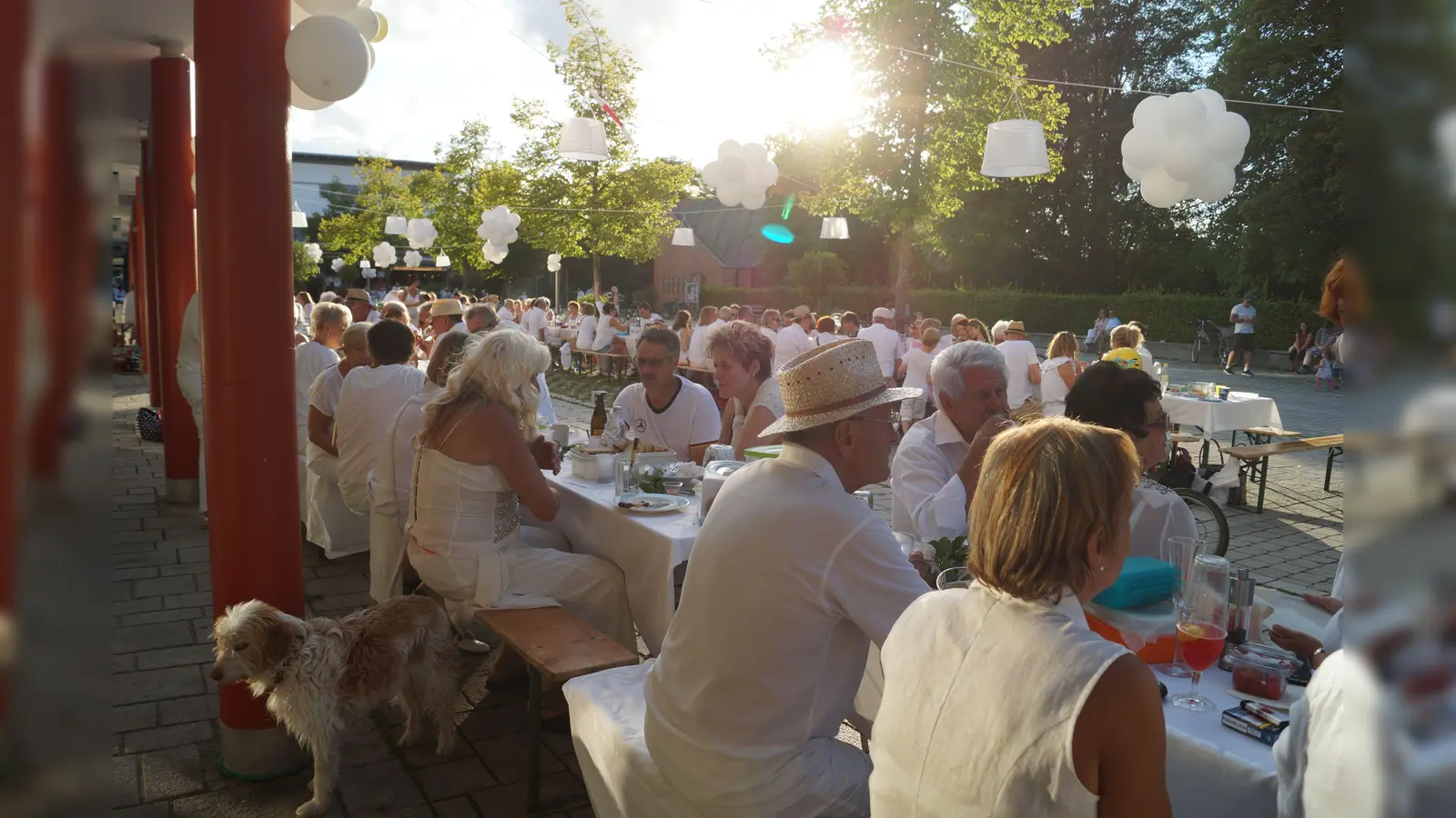 Weiß, white, blanc, bianco oder blanco: Das ist die Lieblingsfarbe an diesem Tag. (Foto: privat)
