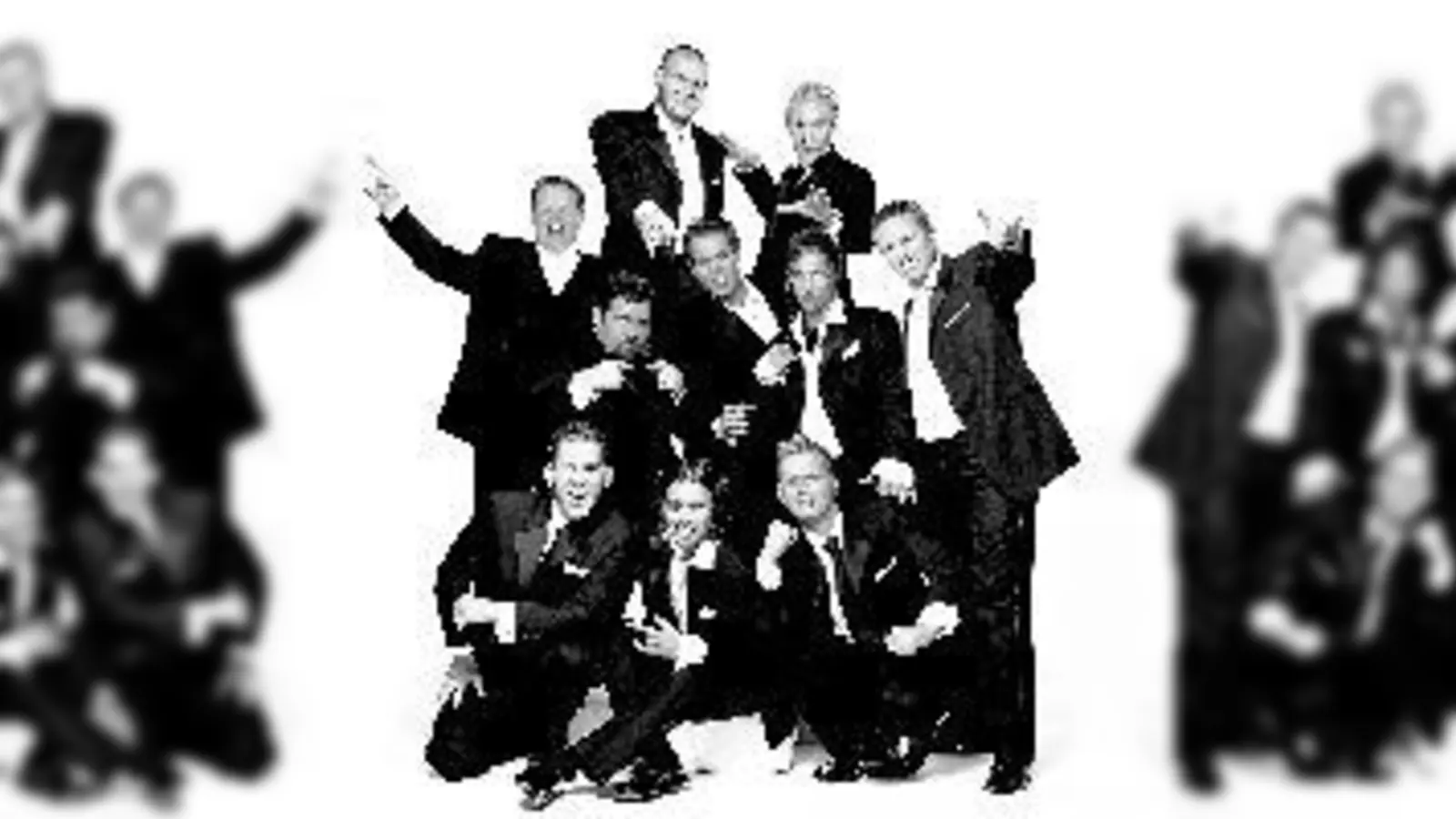 Zehn Tenöre sind besser als drei. Dass die Rechnung aufgeht, beweisen die Ten Tenors auch im Münchner Circus  (Krone.Foto: Veranstalter)