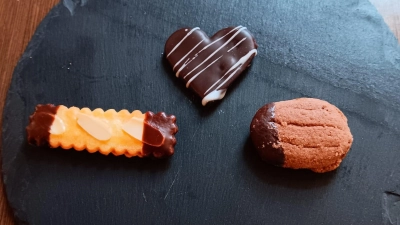 So sehen Sieger aus. Hier die drei Gewinnerplätzchen. (Foto: Cafe am Münster)