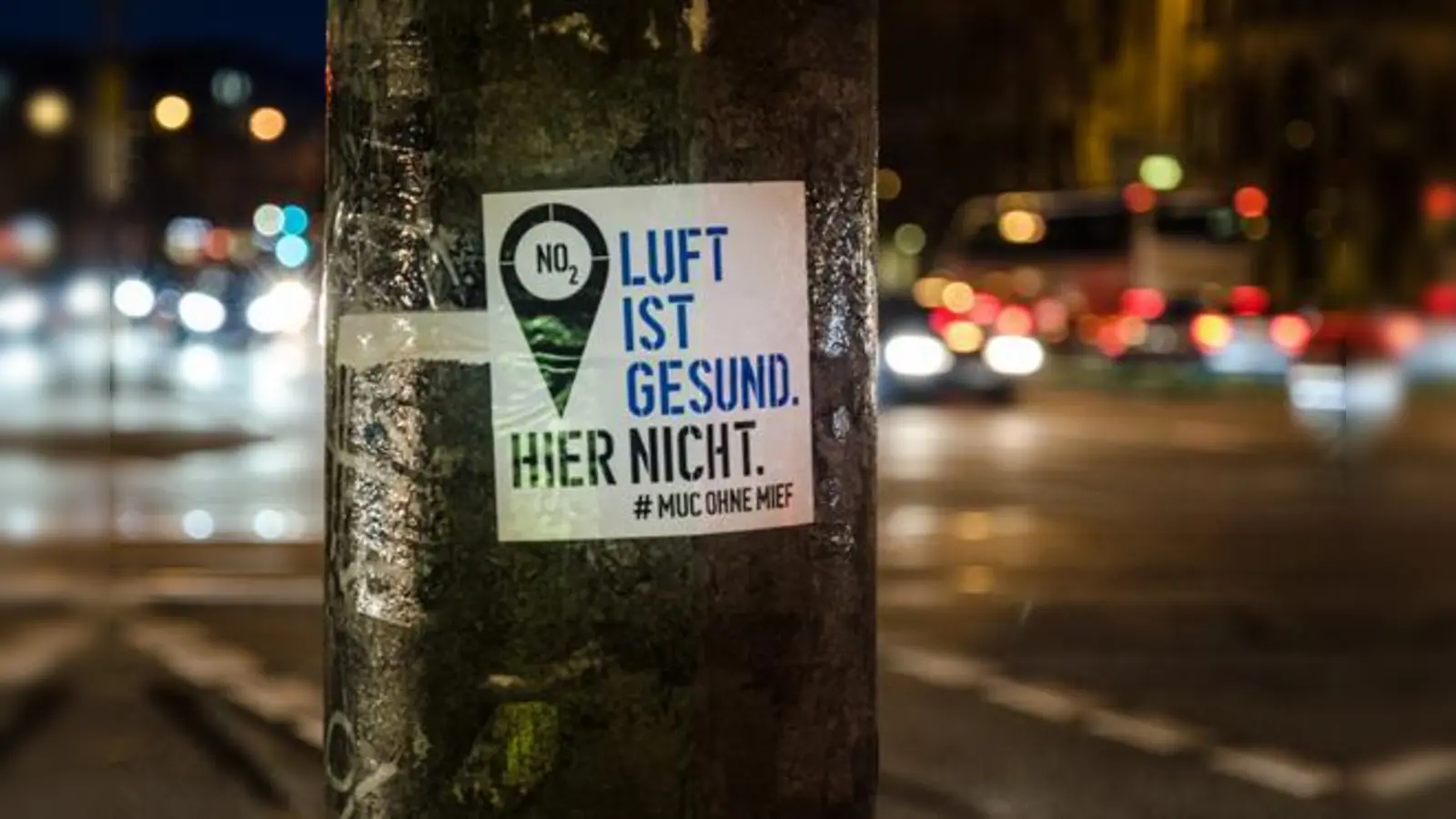 Die Münchner Luft hat ein Reinheitsproblem. Das Tückische dabei: Der »Feind« ist unsichtbar.	 (Foto: Simone Reitmeier)