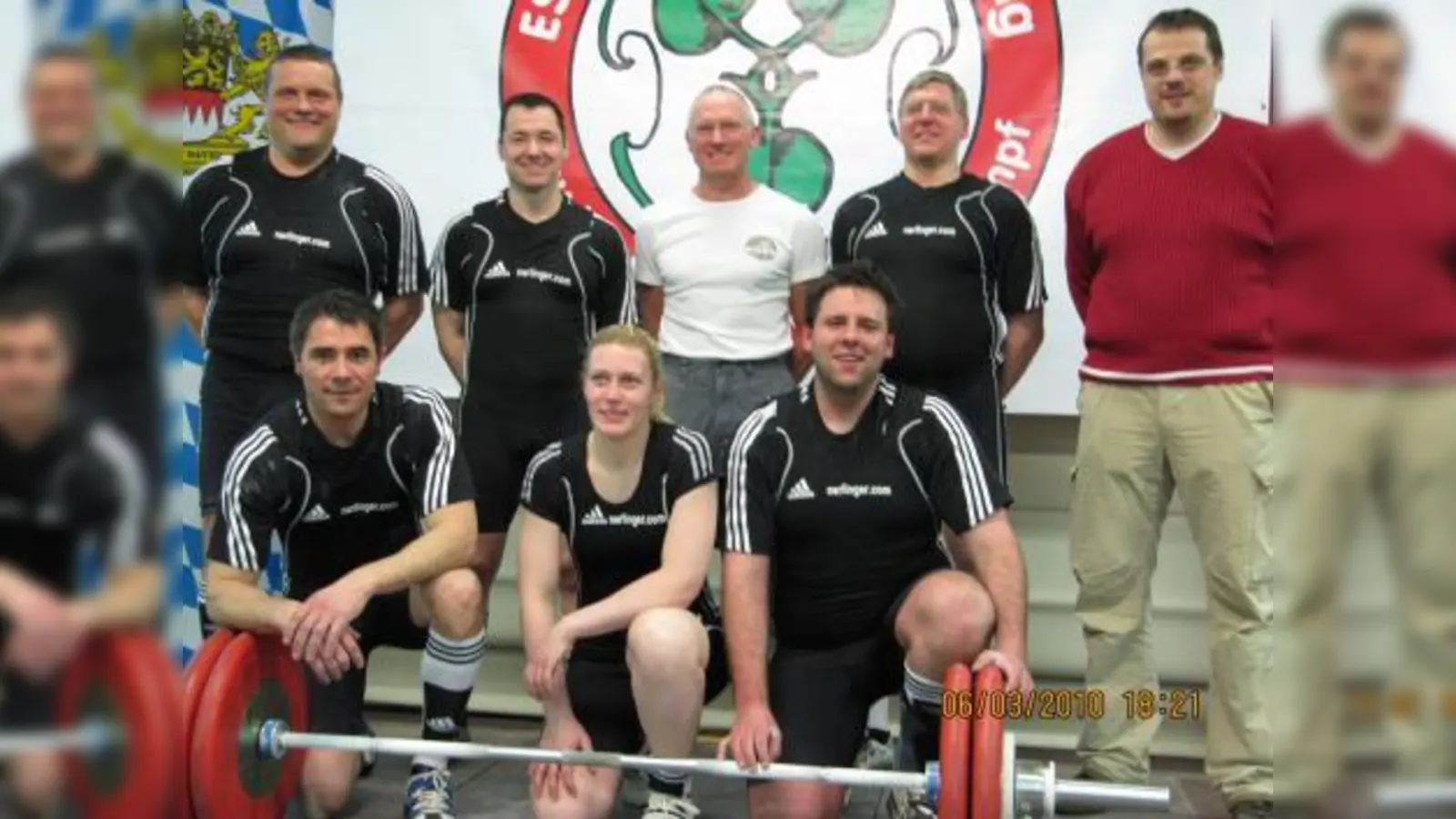 Die Gewichtheber-Mannschaft des TSV Forstenried.  Foto:privat