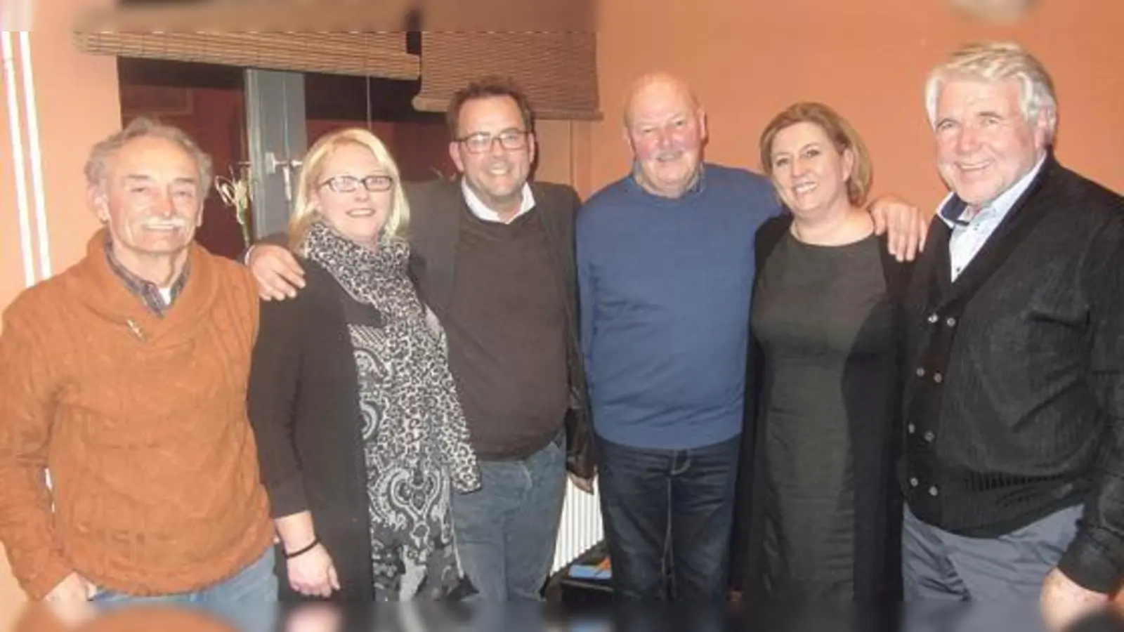 Günther Grassl, Manuela Gierszewski, Ralf Peter, Helmut Hasenöhrl, Martina Reith, Hans Laux.       (Foto: VA)