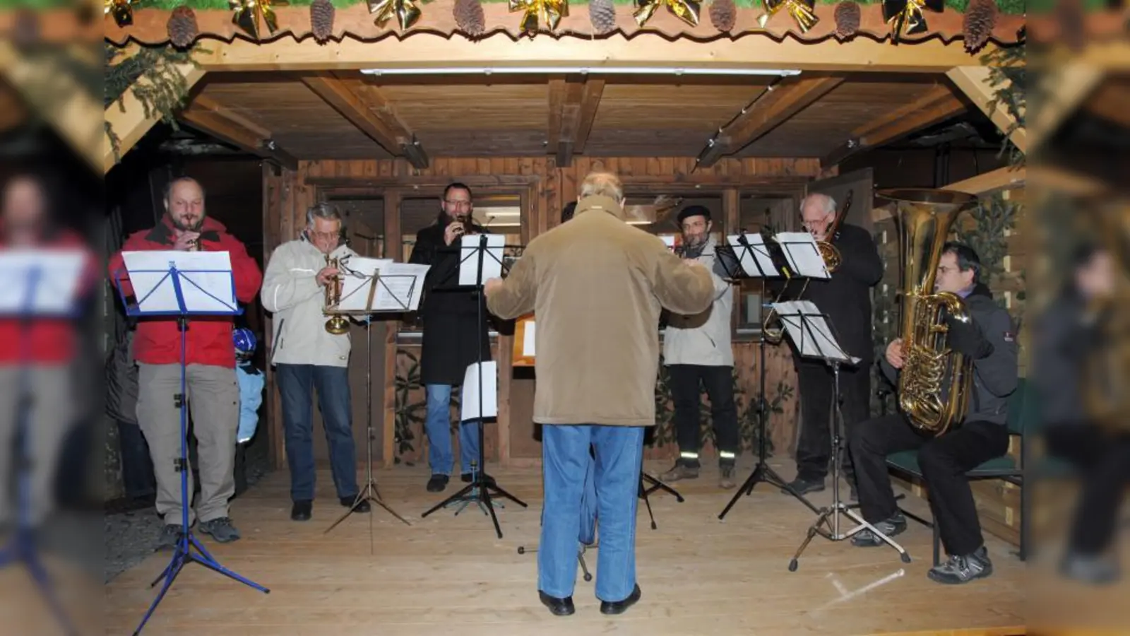 Musikalisch umrahmt wurde die Eröffnung vom Ökumenischen Bläserkreis. (Foto: Eva Schraft)