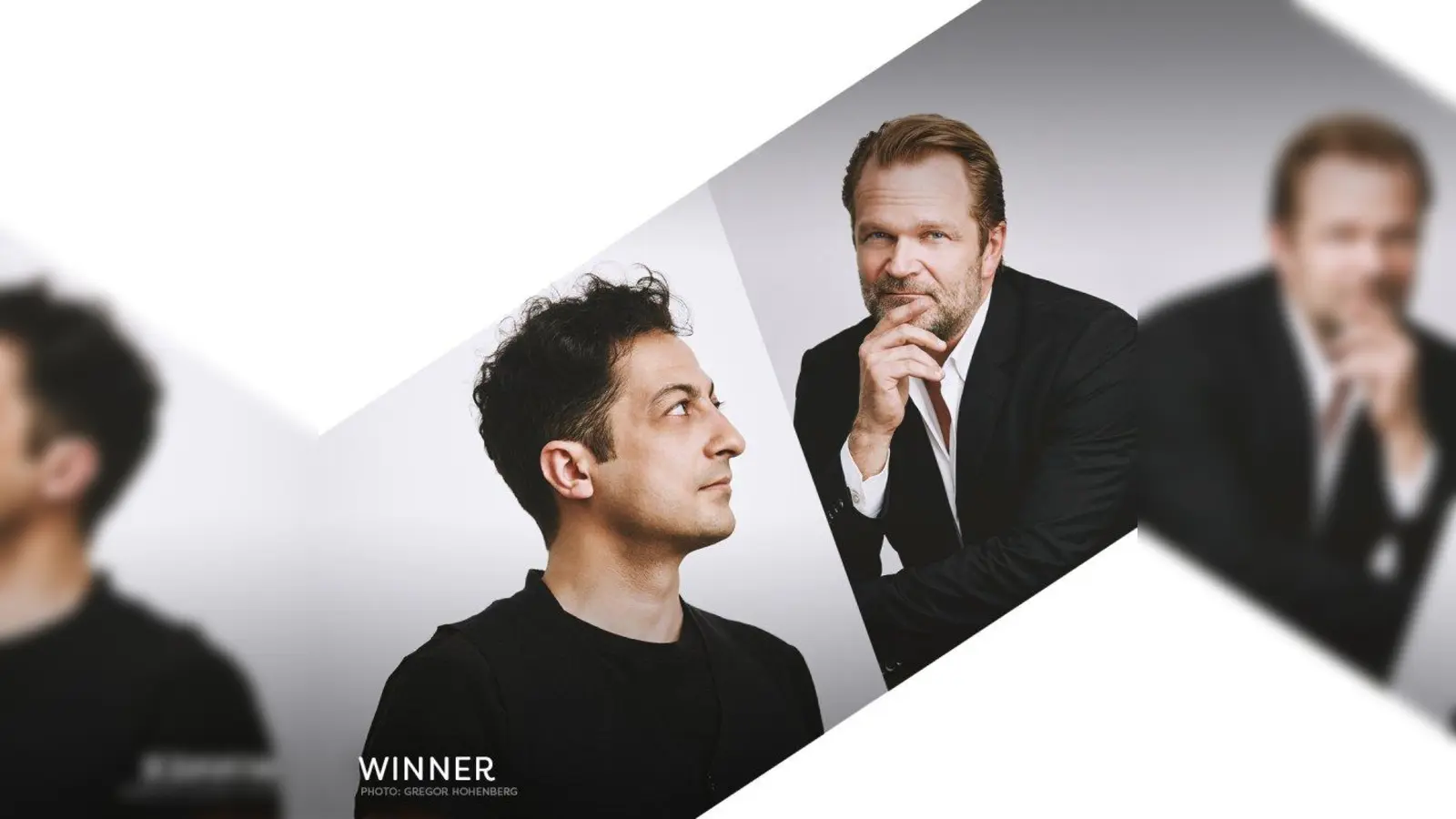 Der Komponist und der Pianist: Arash Safaian (l.) und Sebastian Knauer (Foto: Gregor Hohenberg)