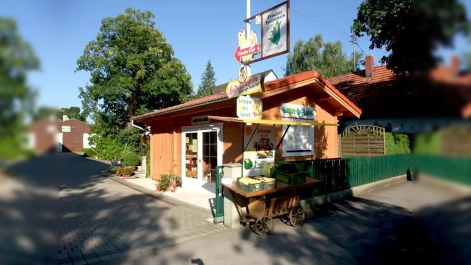 Neben Zuckermais gibt es auch Kürbisse, Kartoffeln und Eier auf dem Gasserhof.	 (Foto: VA)