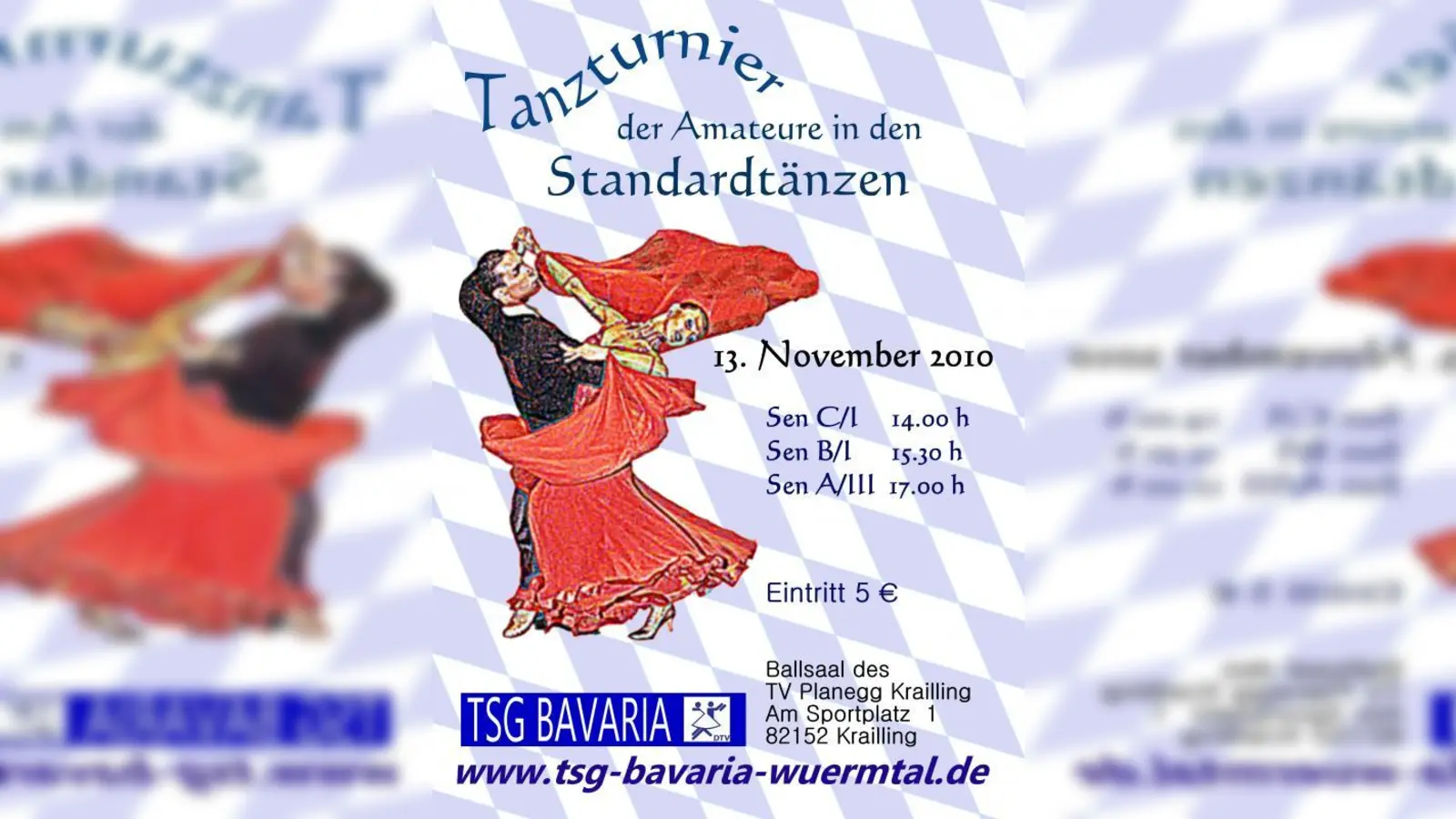 In drei Klassen gehen die Tänzer bei dem Tanzturnier der TSG Babaria Würmtal an den Start. (Foto: pi)