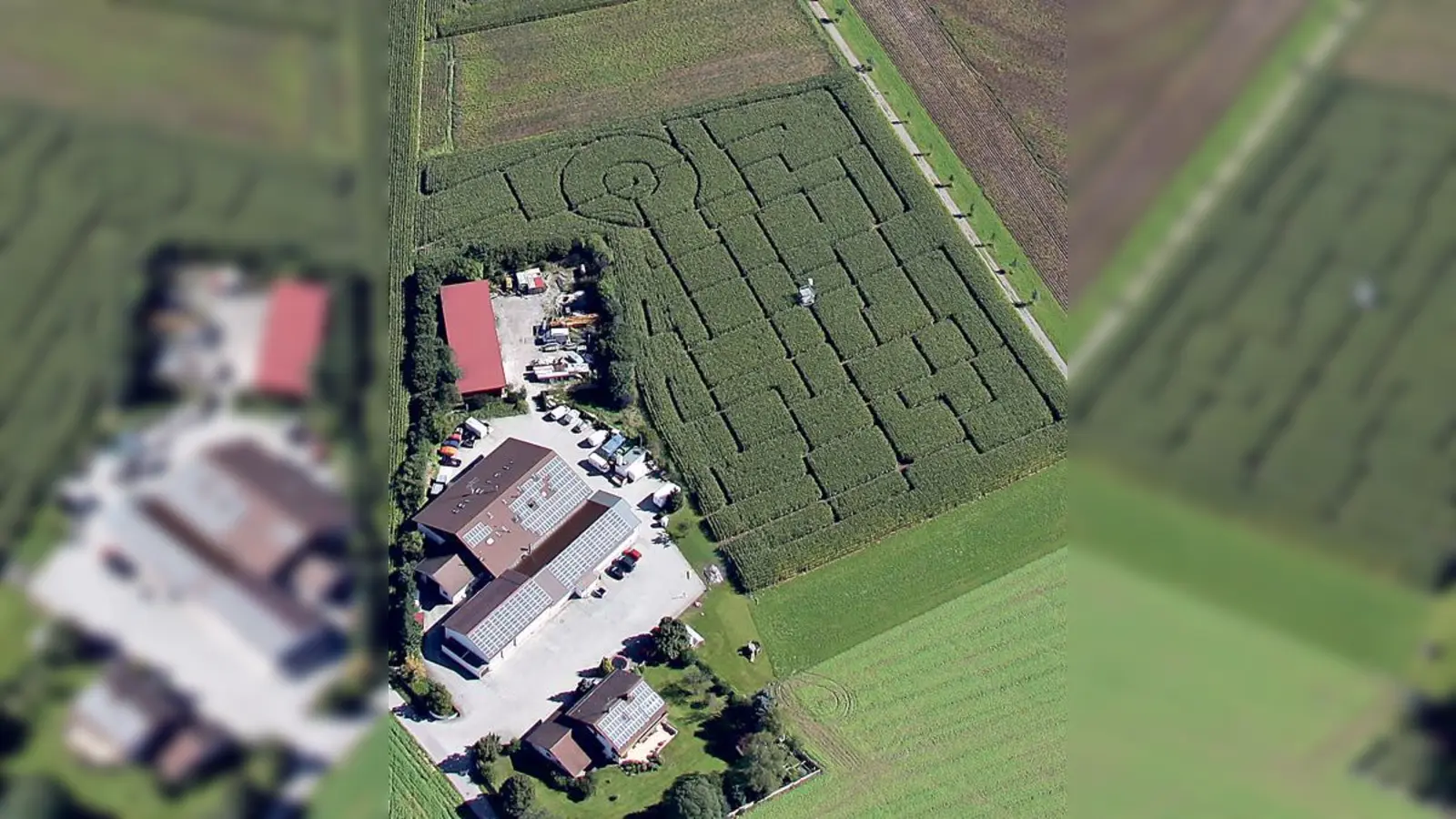 Im Labyrinth sind sechs Tempelstationen und sechs Rätselstationen versteckt. 	 (Foto: Privat)