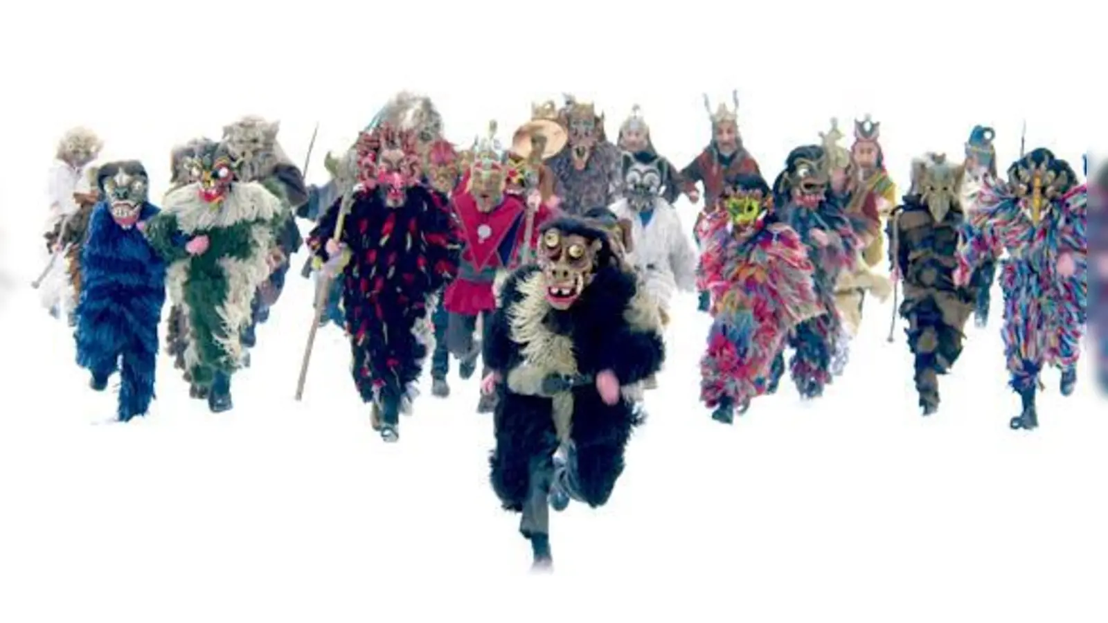 Feiern 2014 60 Jahre ersten Perchtenlauf: Die Perschtenbund Soj. 	 (Foto: VA)