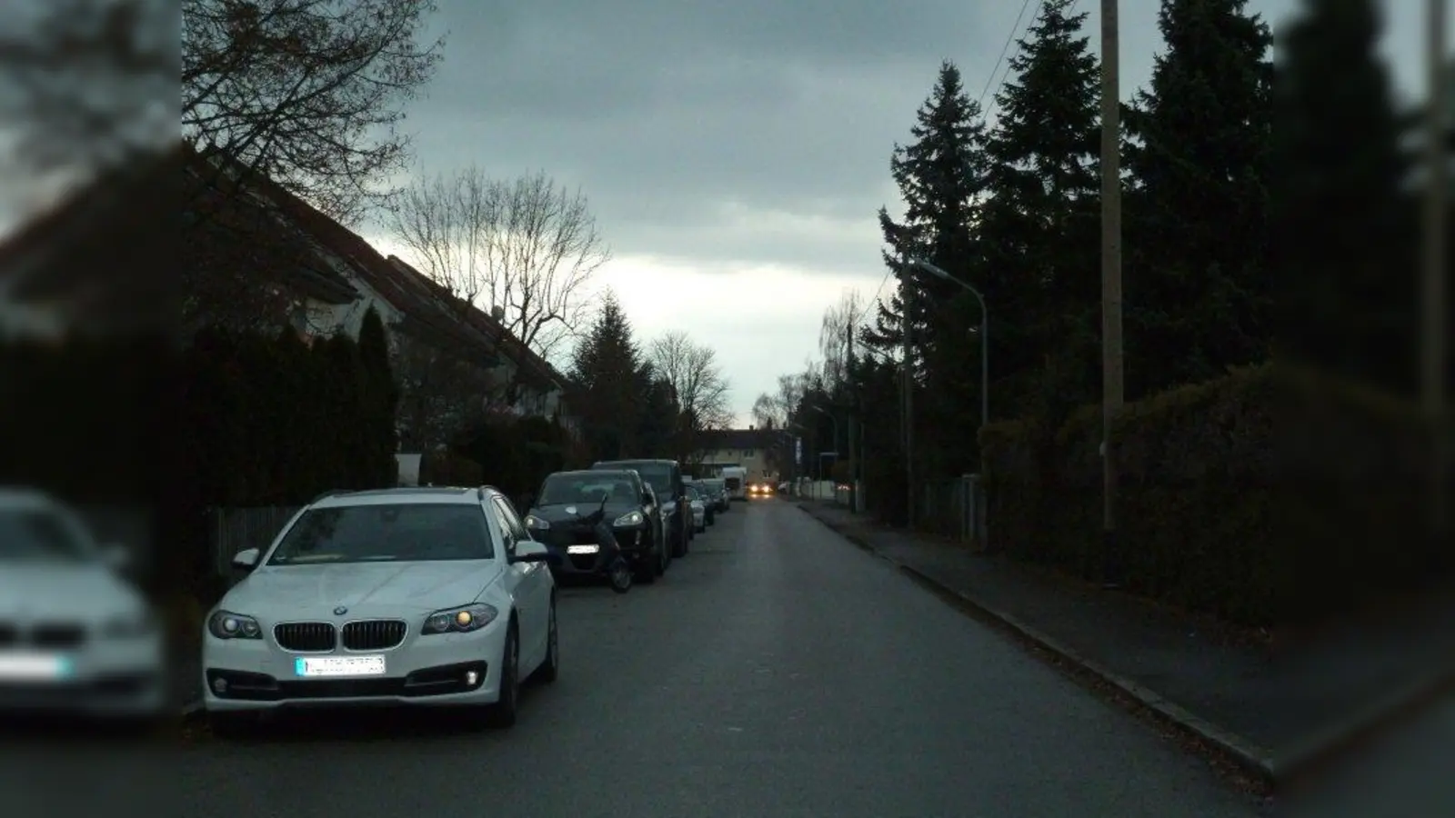 Die Anwohner wollen, dass in der Naglerstraße weiterhin so geparkt werden darf wie bisher. (Foto: sb)