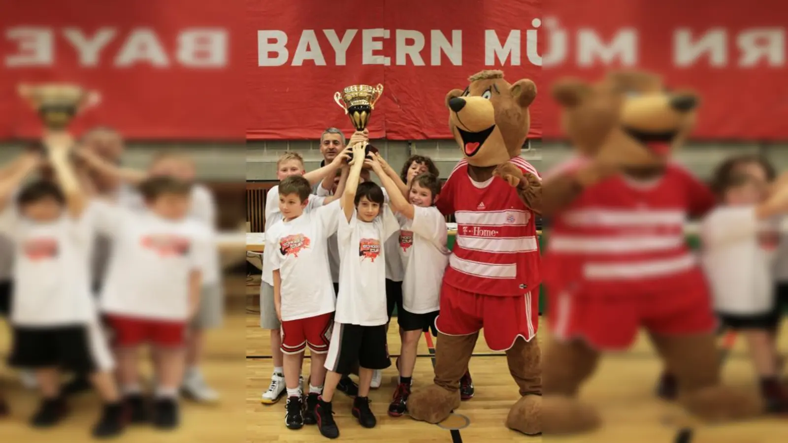 Der Münchner Meister - das Albert Einstein Gymnasium mit dem Dekonta Schools Cup (Foto: M. Gangkofer)