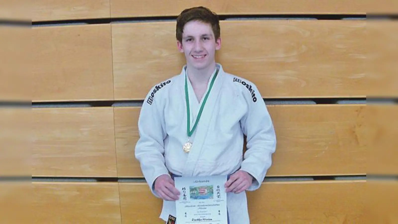 Judoka Florian Zischka vom ESV München-Ost e.V. ist  Münchner Meister.	 (Foto: Verein)