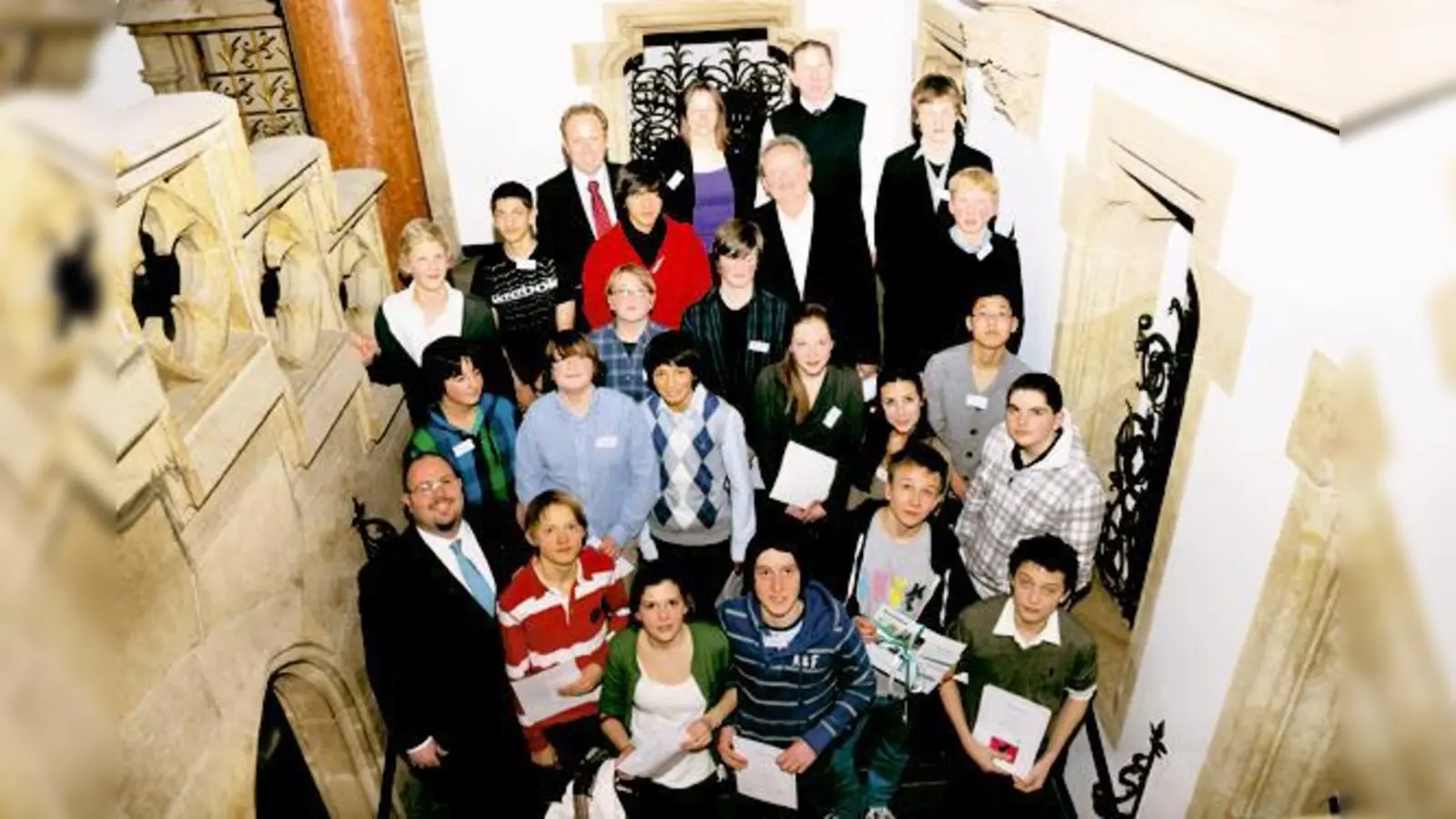 Münchens beste Schüler wurden von den Wirtschaftsjunioren ausgezeichnet.  (Foto: VA)