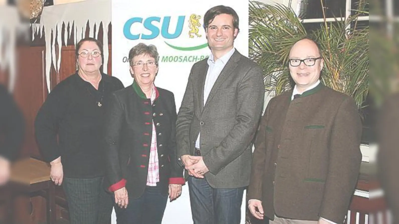 Christine Rapp, Gabriele Steffe, Dr. Alexander Dietrich und Florian Wies (v. l.).	 (Foto: VA)