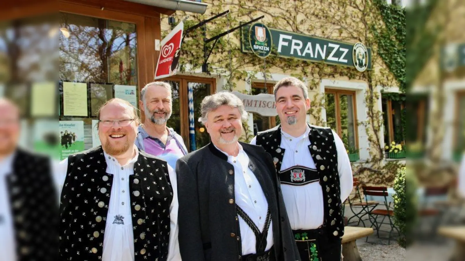 Für ein Pasing mit Herz und Tradition: Rüdiger Schärtl, Harald Geserer, Bernhard Maucher und Vorsitzender Peter Denk (von links) gehören zum Vorstand. Nicht im Bild ist Kassier Thomas Sedlmeier. (Foto: us)