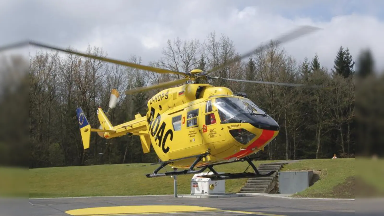 Die ADAC-Hubschrauber fliegen ohne Mitgliedschaft oder zusätzliche Kosten für den Patienten. (Foto: ADAC)