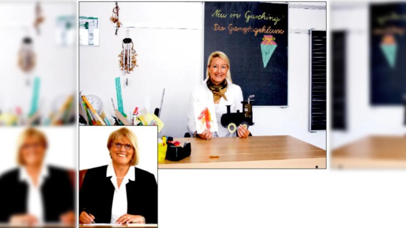 Susanne Volk freut sich auf den Schuljahresbeginn mit der ersten Ganztagesklasse. Auch für Hannelore Gabor war das ein Herzenwunsch. 	 (Fotos: sl/Archiv)