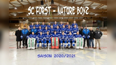 Blicken hoffnungsvoll in die Zukunft: die „Nature Boyz“ aus Forst. (Foto: SC Forst)