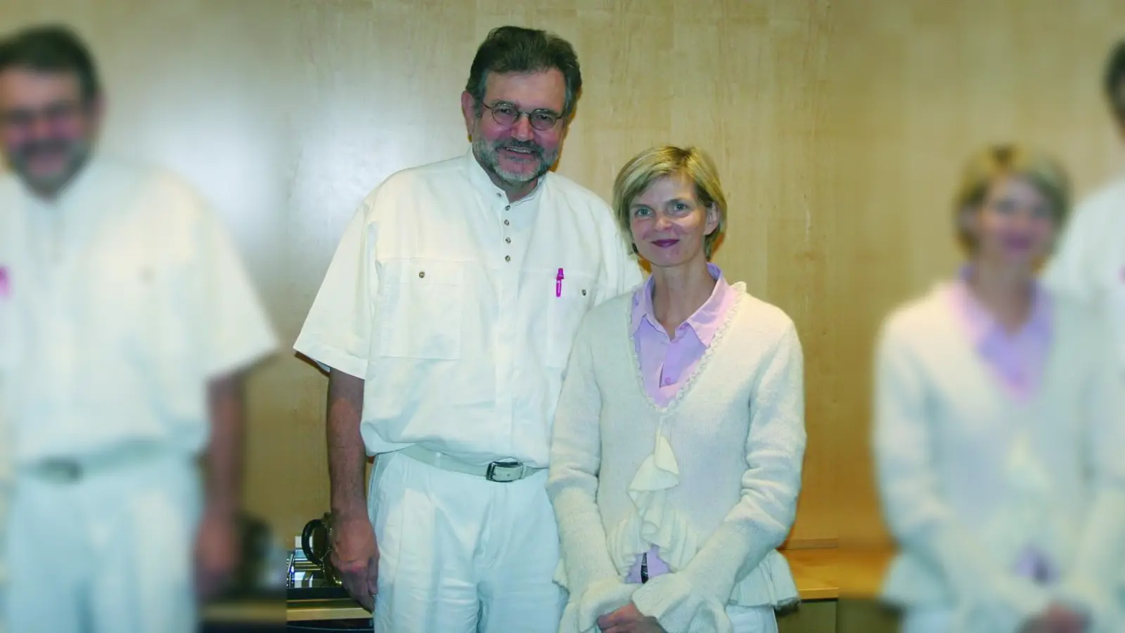Dr. med. Richard Lebiger und Kollegin Dr. Kornelia Rauer. (Foto: pi)