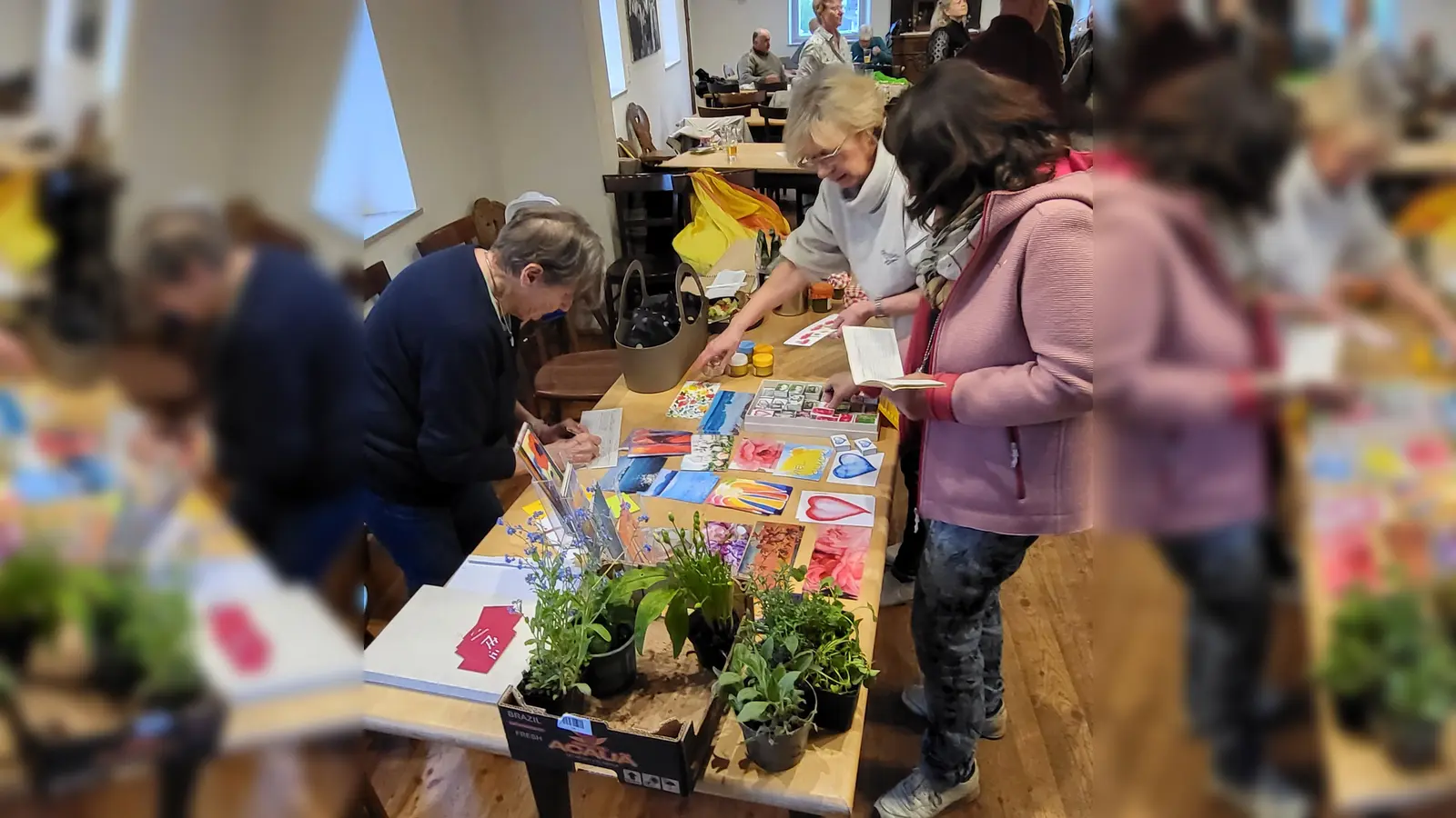 Zu einem nachhaltigen Adventsmarkt laden die Mitglieder des Talentebrunnens ein.  (Foto: Talentebrunnen)